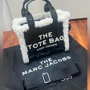 Marc Jacobs Black and White Tote Bag